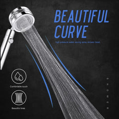High Pressure Shower Head Adjustable 360° Rotation