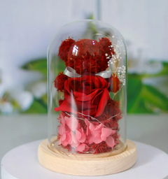 Eternal Rose Teddy Gift NeoShopUSA