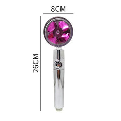High Pressure Shower Head Adjustable 360° Rotation