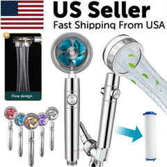 High Pressure Shower Head Adjustable 360° Rotation