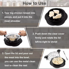 Twist-Action Chicken &amp; Meat Shredder