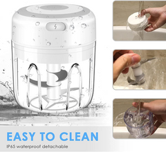 PulseChopper™ Electric Garlic Chopper (300ml)