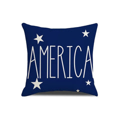 4th of July Patriotic Throw Pillow Case Design