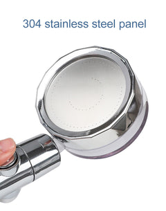 High Pressure Shower Head Adjustable 360° Rotation