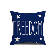 4th of July Patriotic Throw Pillow Case Design