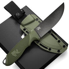 ODENWOLF Full Tang Survival Knife with Sheath